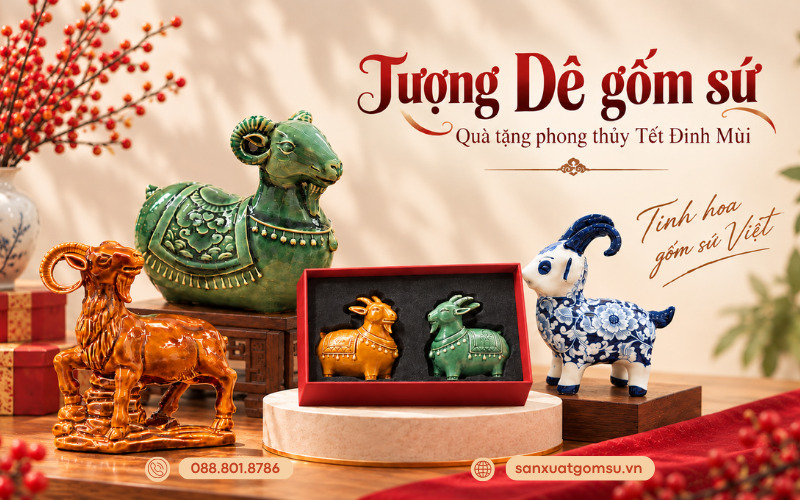 Quà tặng linh vật dê 2027